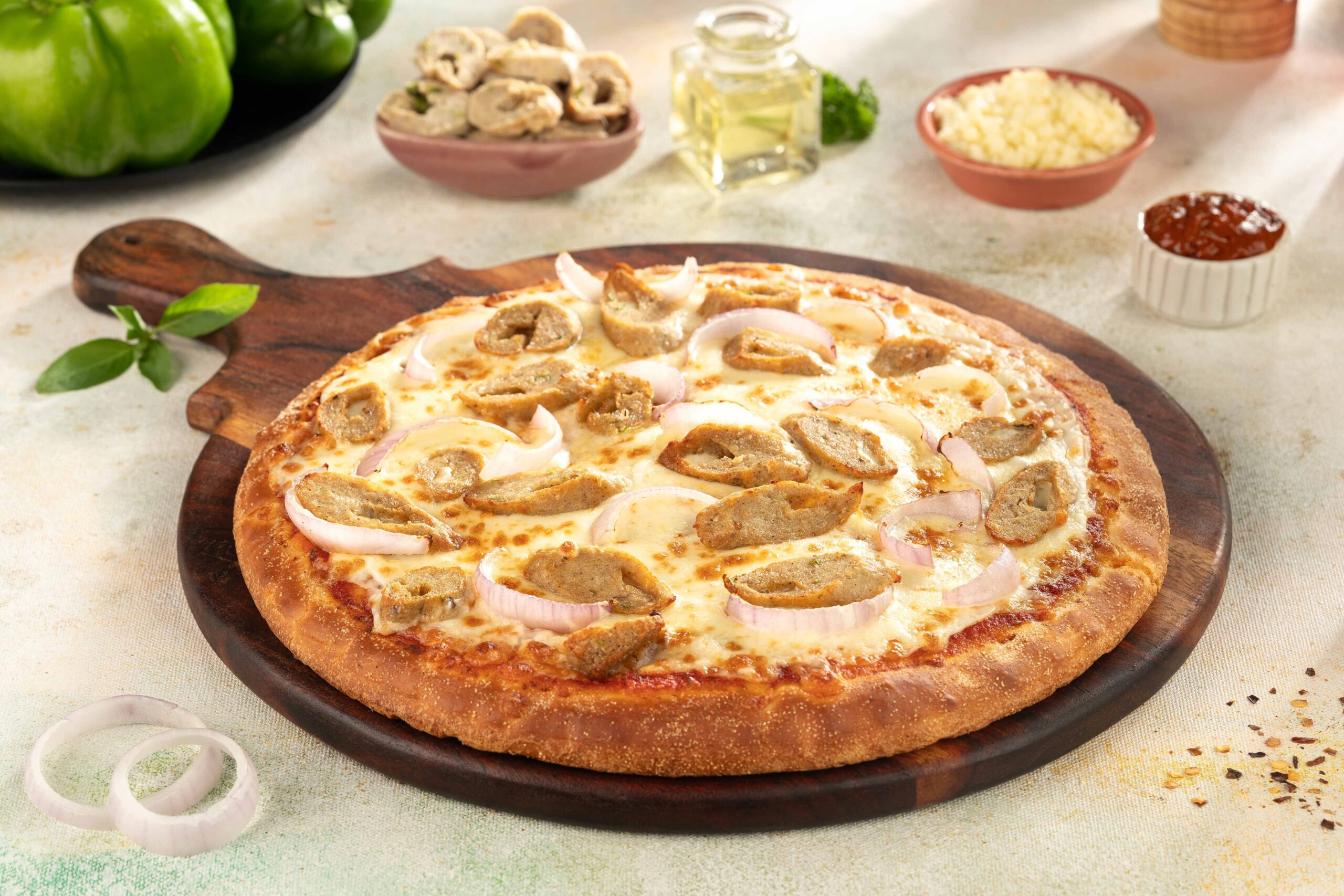 soya pizza