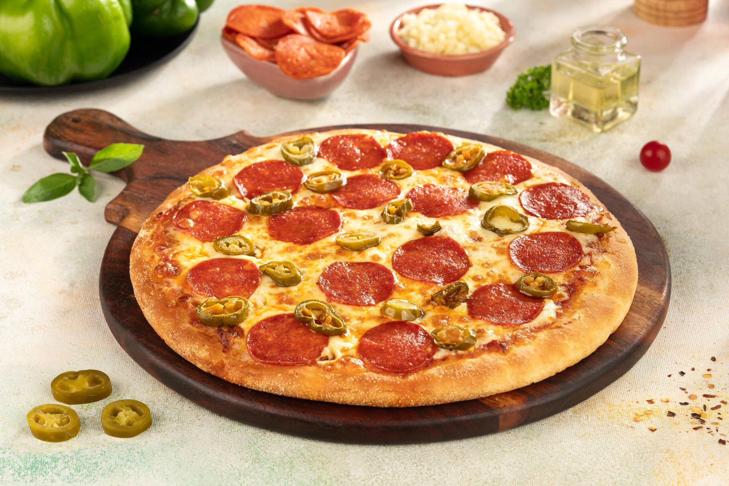 Italian Pepperoni Pizza